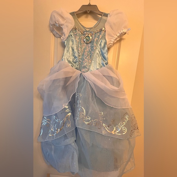 Disney Cinderella Costume Dress Girls 7/8.